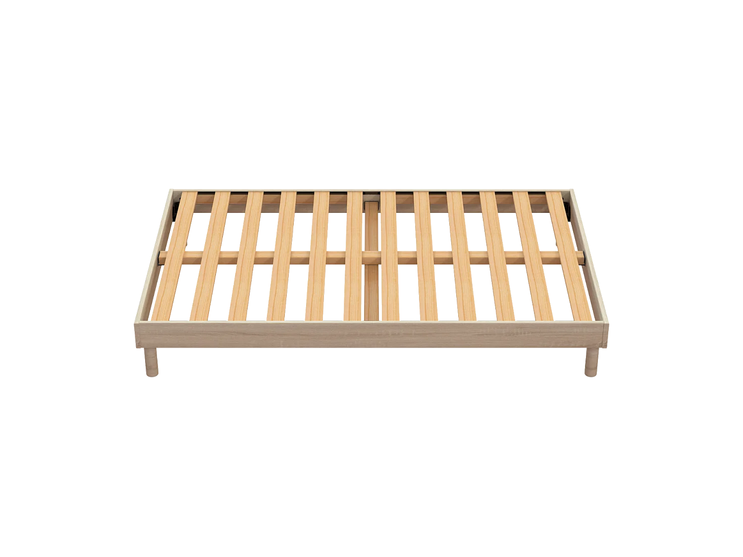 Sommier à lattes Easy Kit 160x200 Chêne Clair