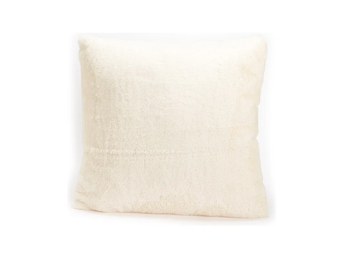 Coussin crème luxe 50x50 cm