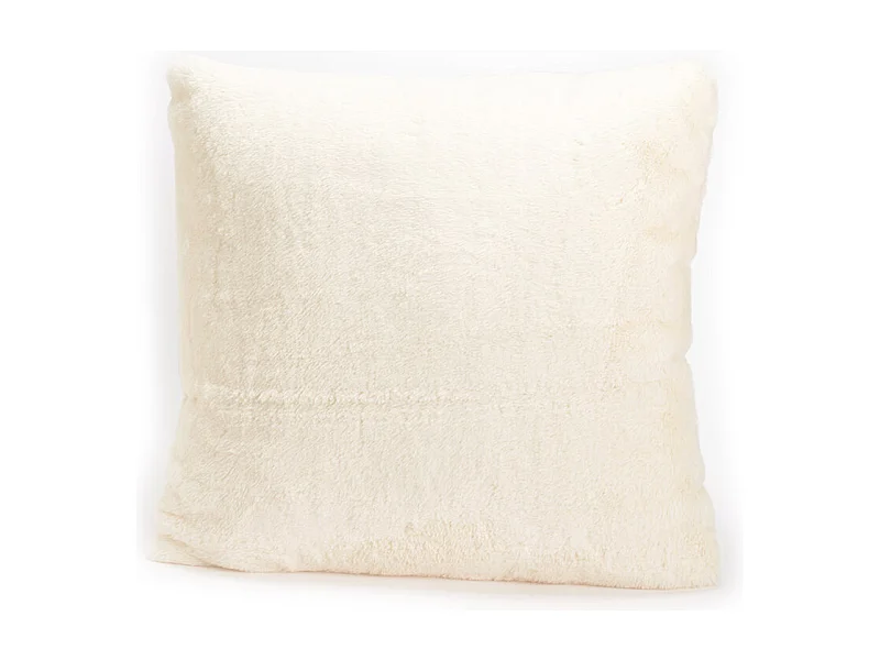 Coussin crème luxe 50x50 cm
