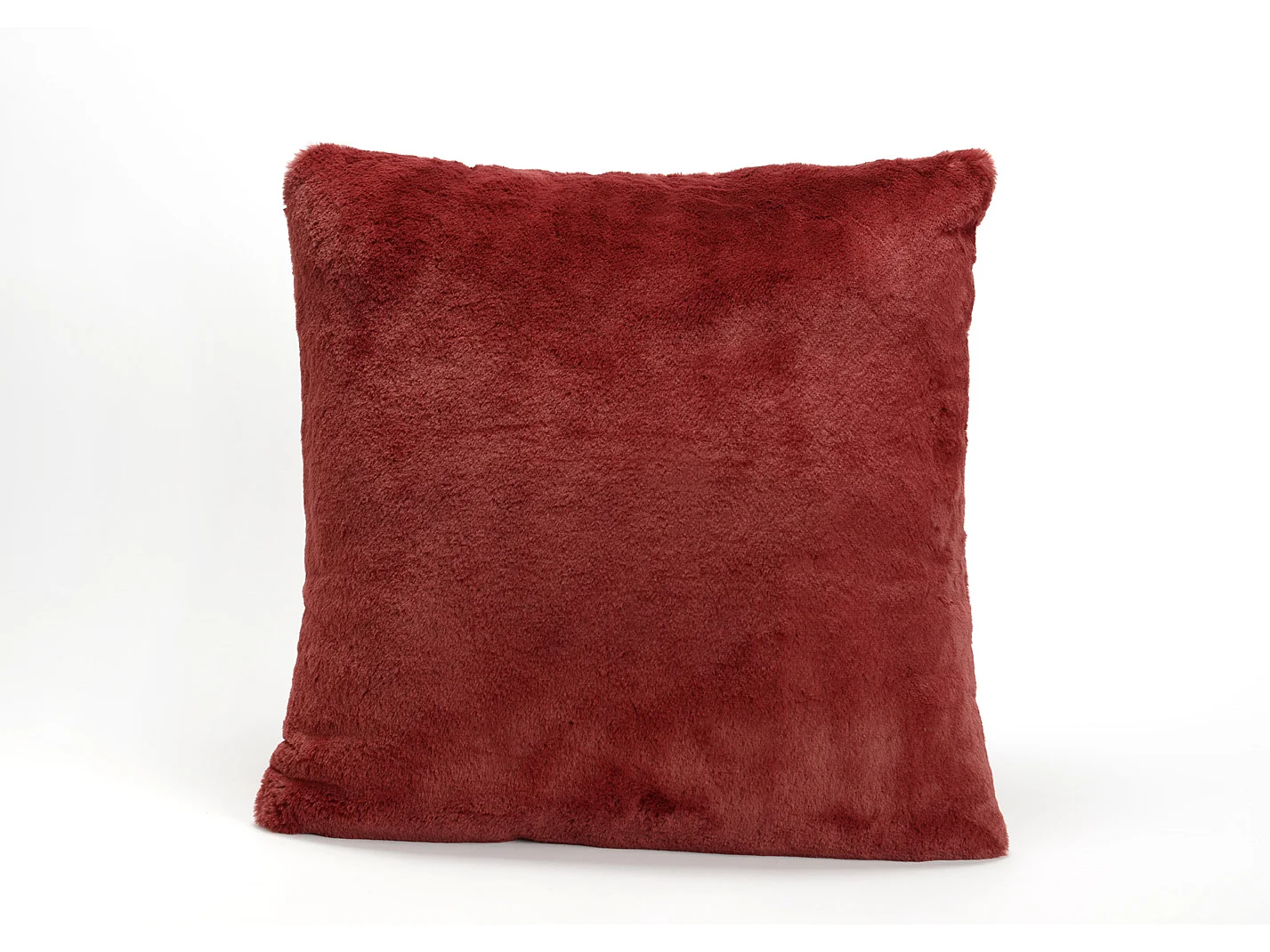 Coussin bordeaux luxe 50x50 cm