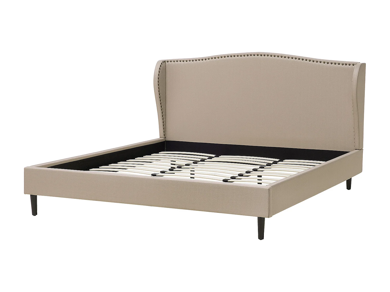 Bed Stof COLMAR 180 x 200 cm Zandbeige