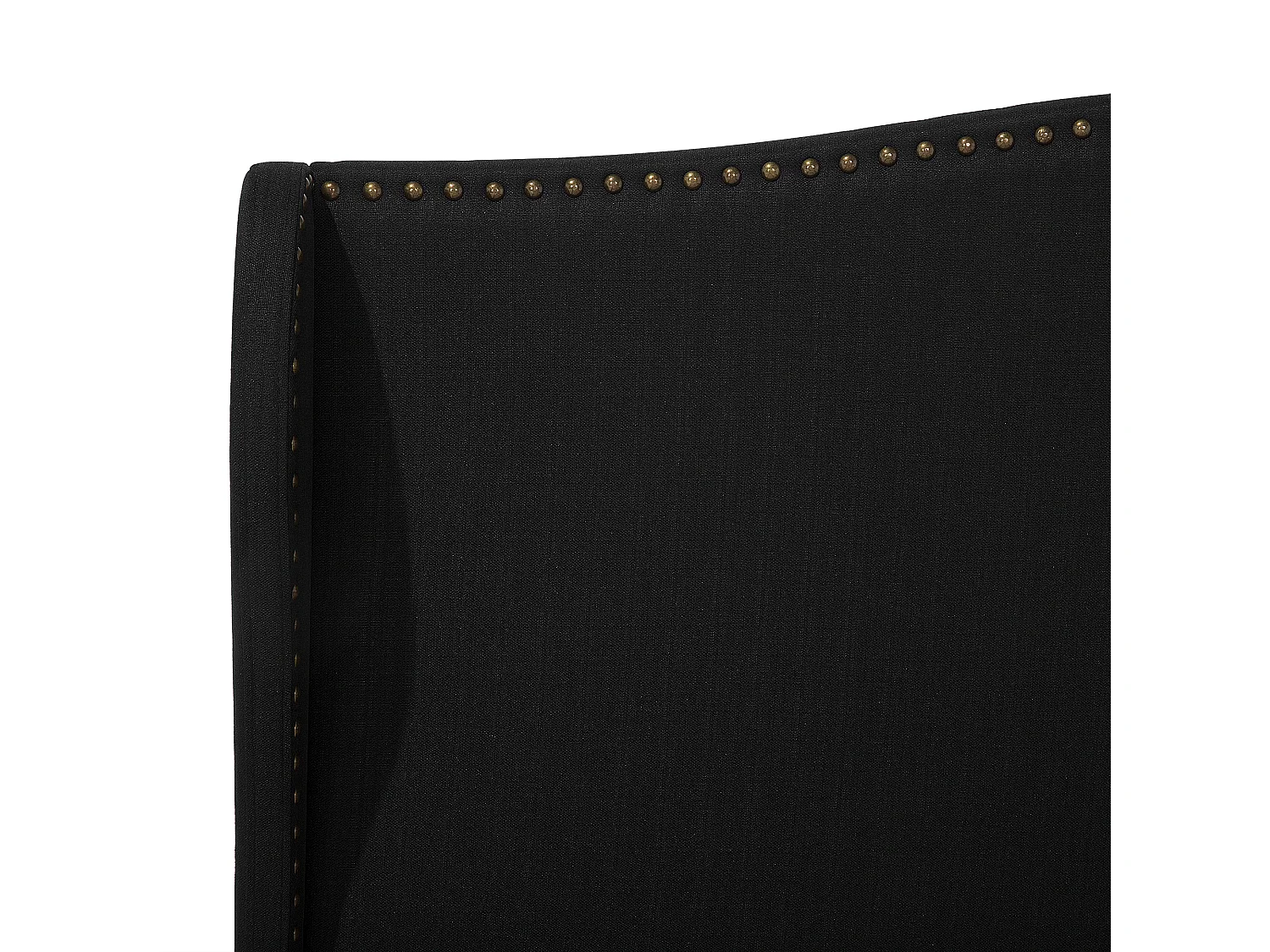 Bed Stof COLMAR 140 x 200 cm Zwart