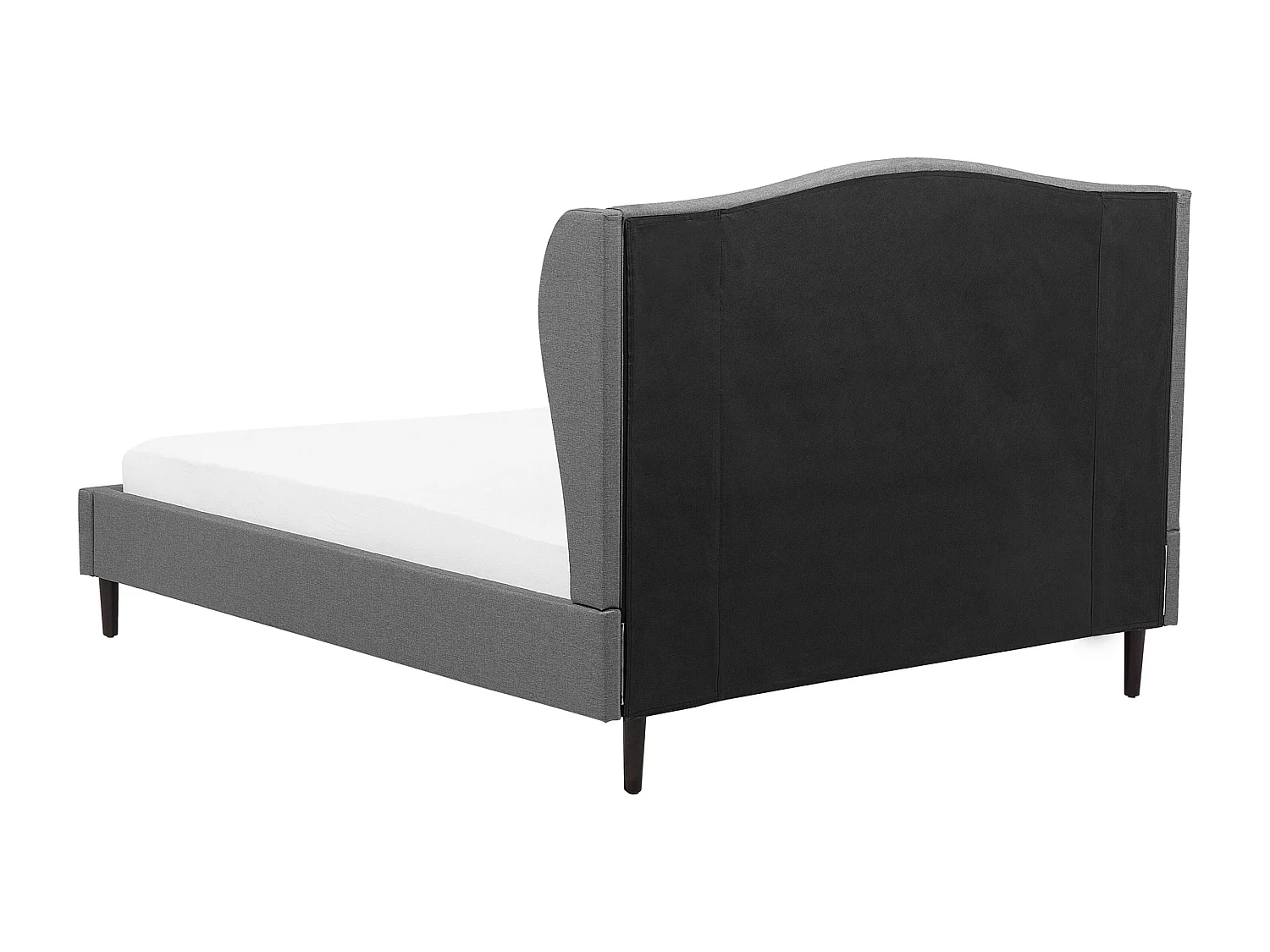 Bed Stof COLMAR 140 x 200 cm Grijs