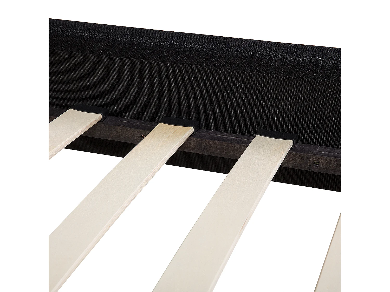 Bed Stof COLMAR 180 x 200 cm Zwart