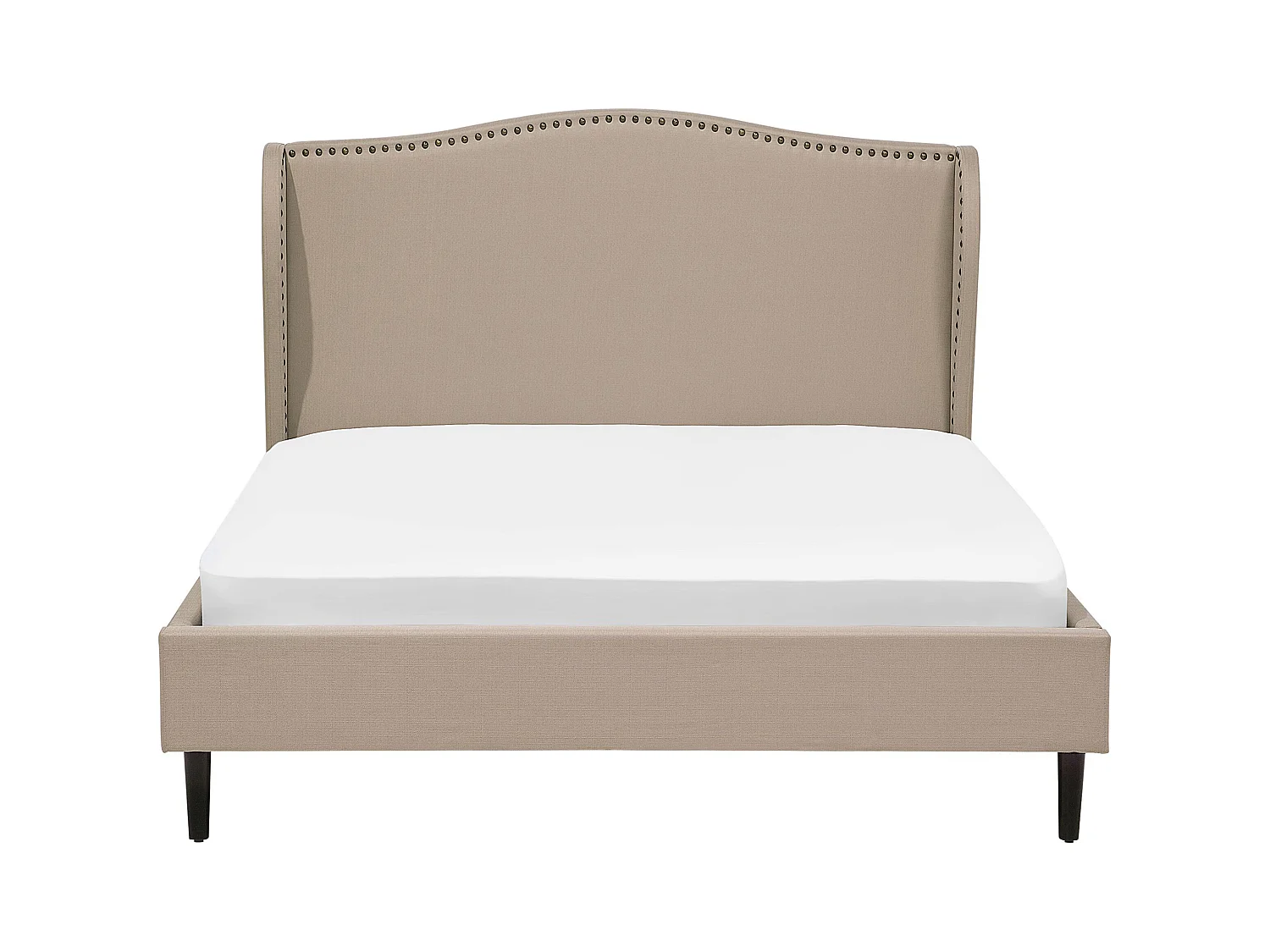 Bed Stof COLMAR 140 x 200 cm Zandbeige
