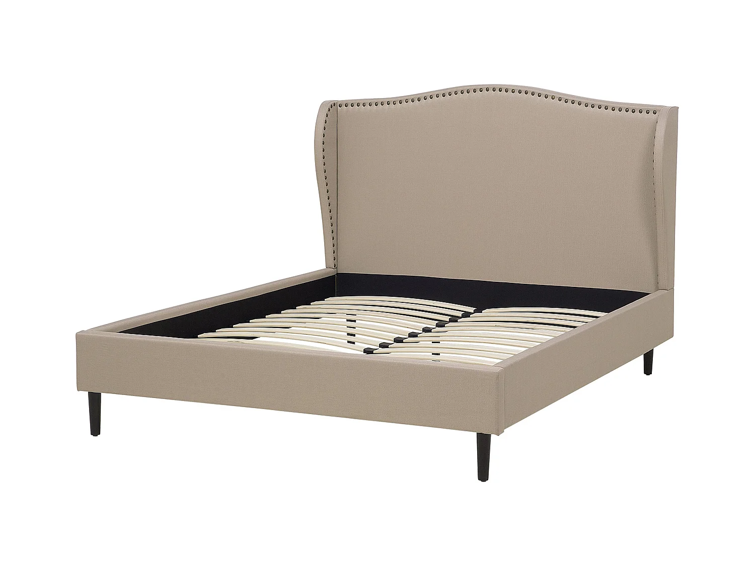 Bed Stof COLMAR 140 x 200 cm Zandbeige