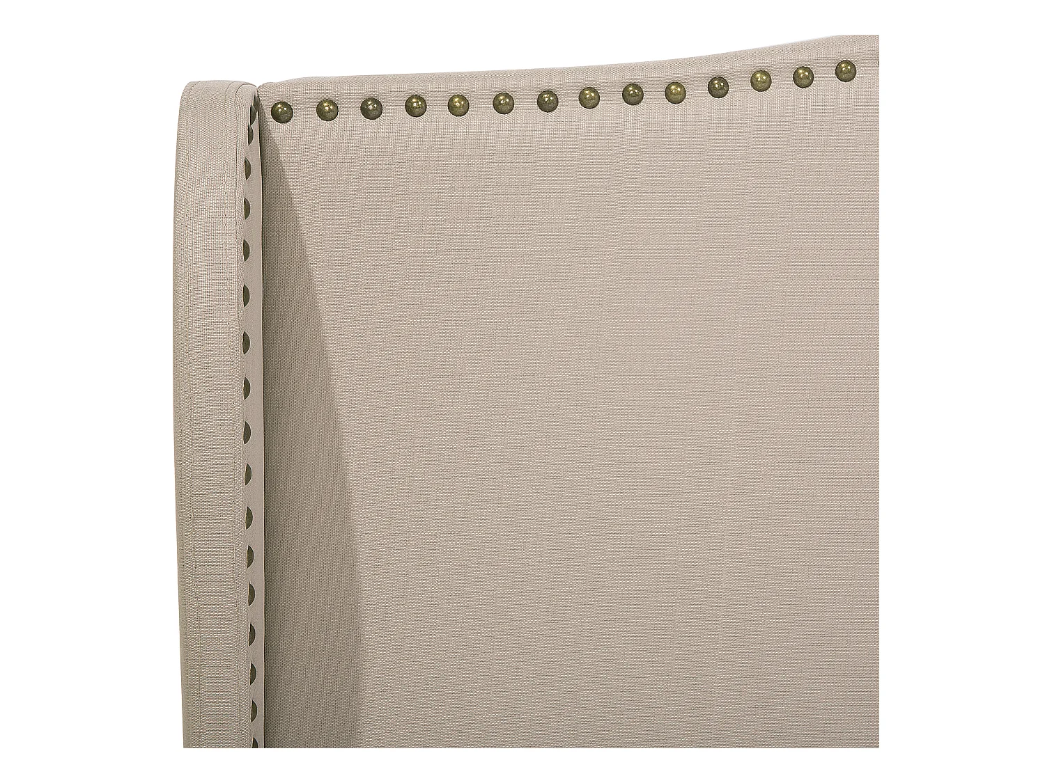 Bed Stof COLMAR 140 x 200 cm Zandbeige