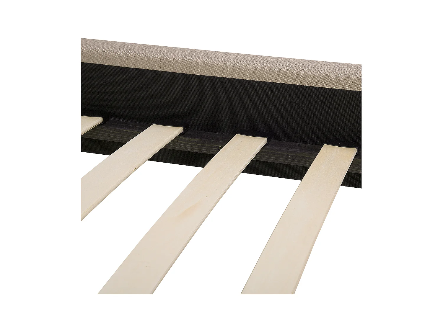 Bed Stof COLMAR 140 x 200 cm Zandbeige