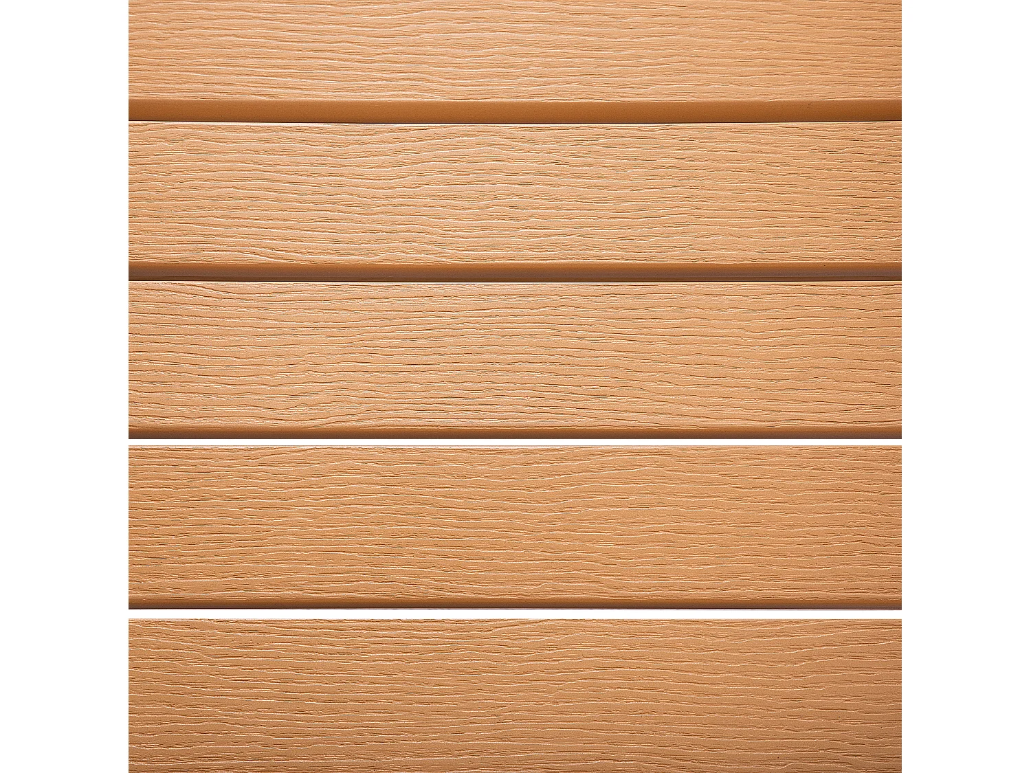 Moderner Muskoka Gartenstuhl Kunstholz Hellbraun mit Hocker Armlehnen Adirondack