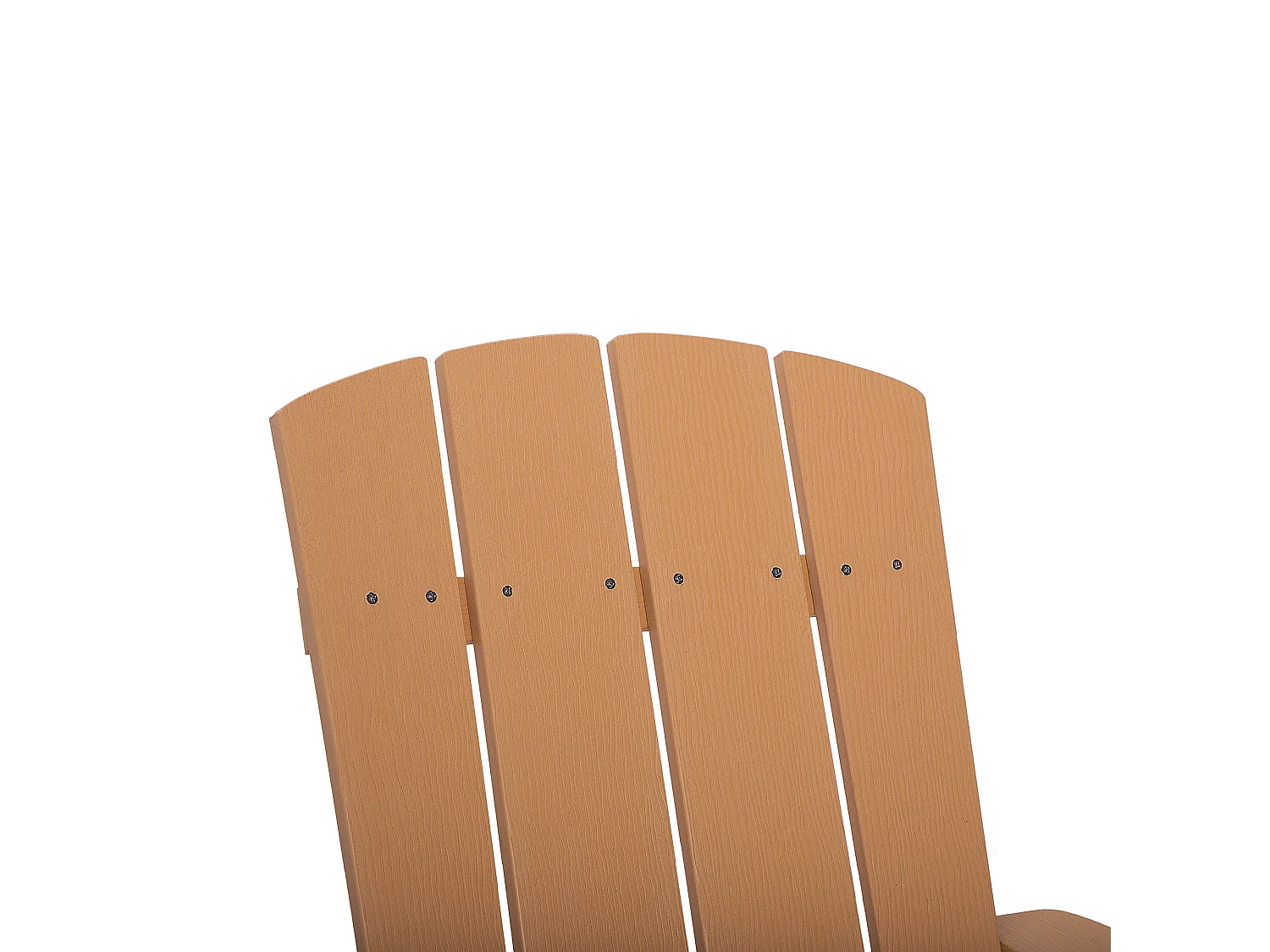 Silla de jardín ADIRONDACK con reposapiés Marrón