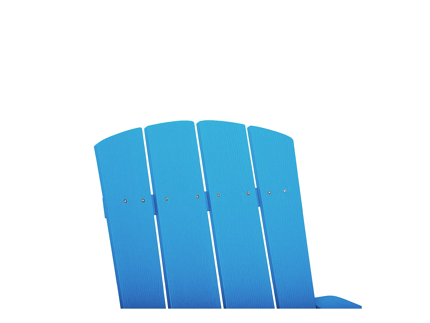 Tuinstoel ADIRONDACK Bewerkt hout Blauw