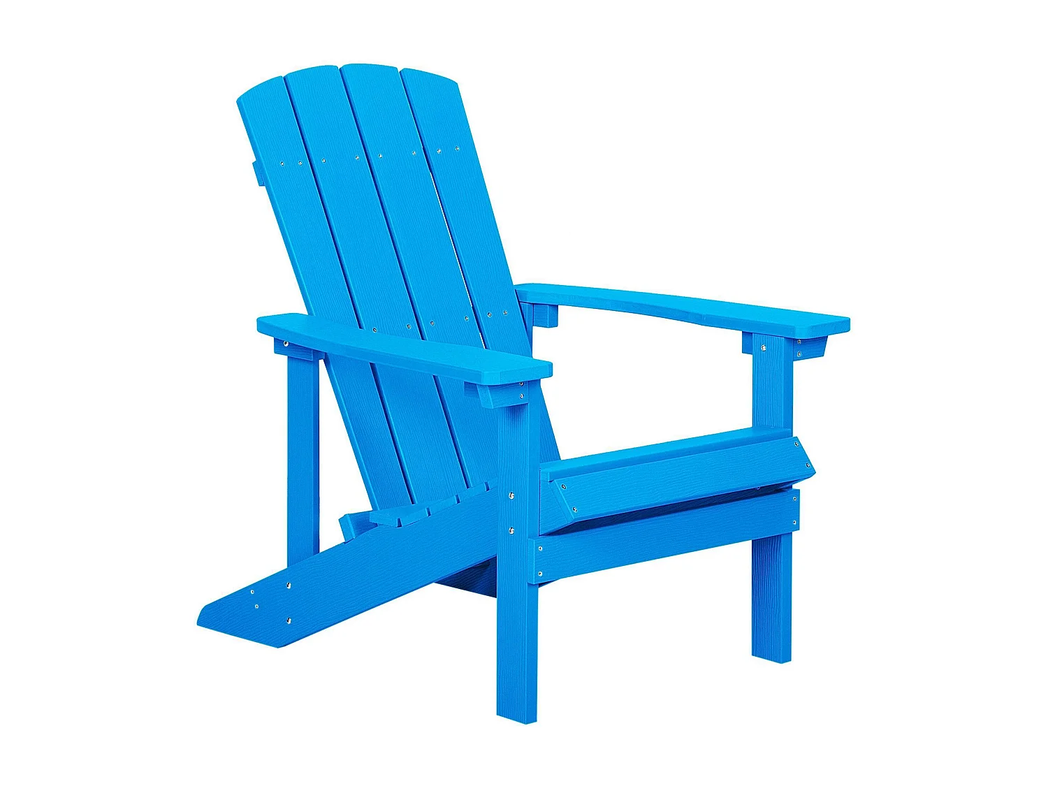 Tuinstoel ADIRONDACK Bewerkt hout Blauw
