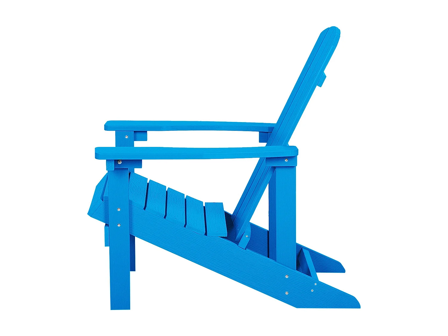 Tuinstoel ADIRONDACK Bewerkt hout Blauw