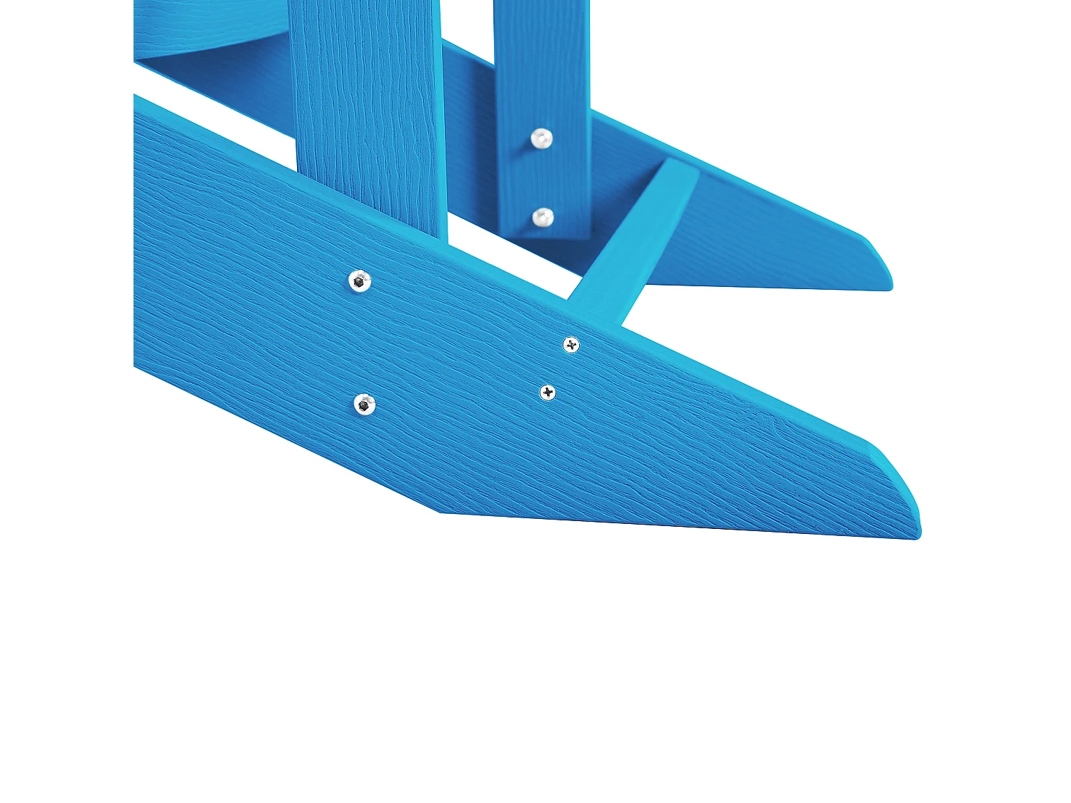 Tuinstoel ADIRONDACK Bewerkt hout Blauw