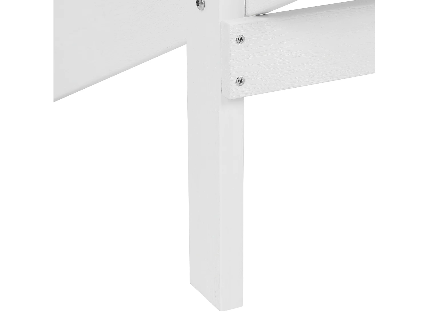 Tuinstoel ADIRONDACK met voetenbank Wit