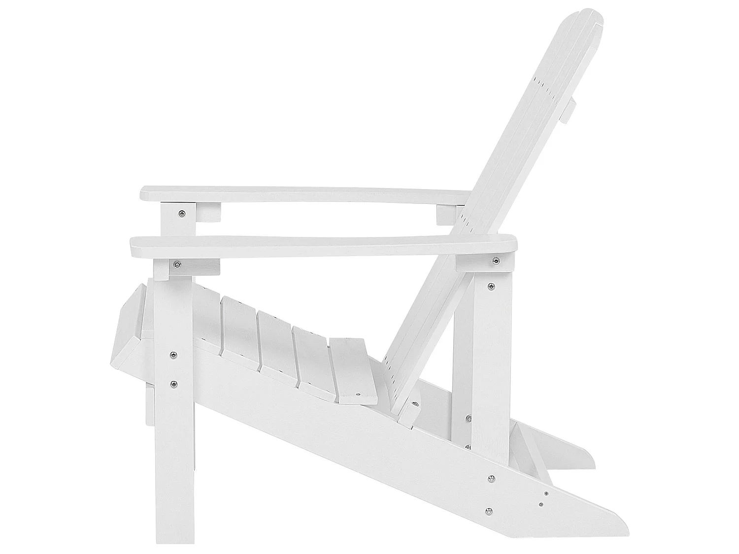 Chaise de jardin ADIRONDACK Blanc