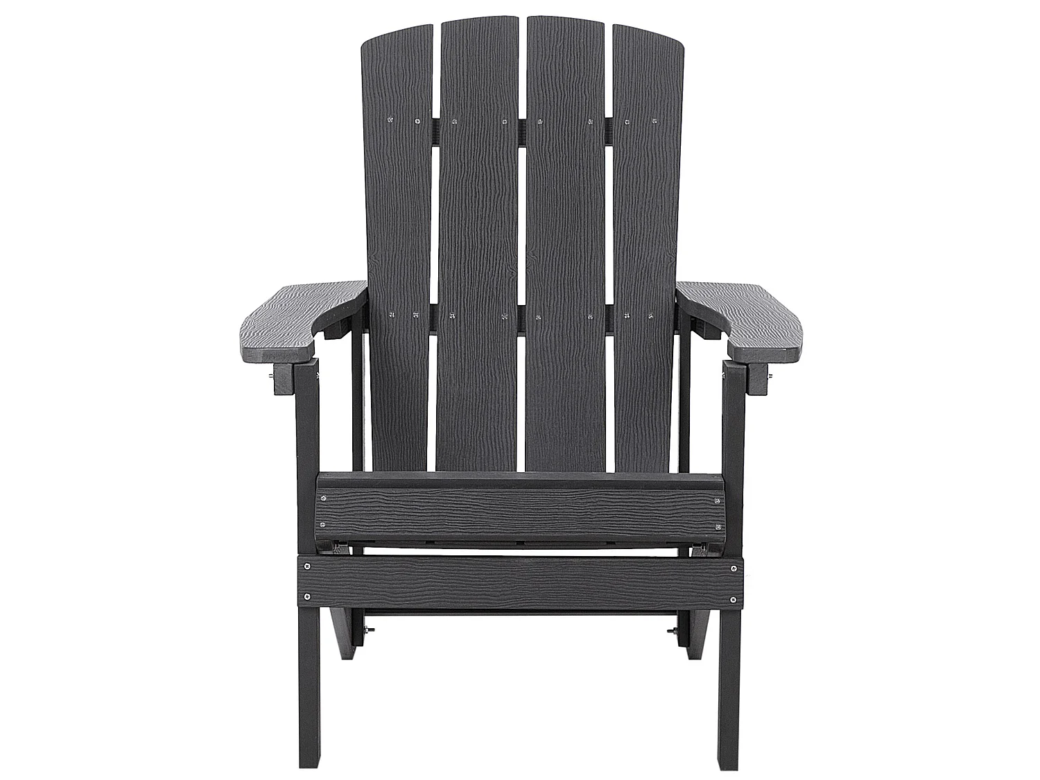 Chaise de jardin ADIRONDACK Gris foncé