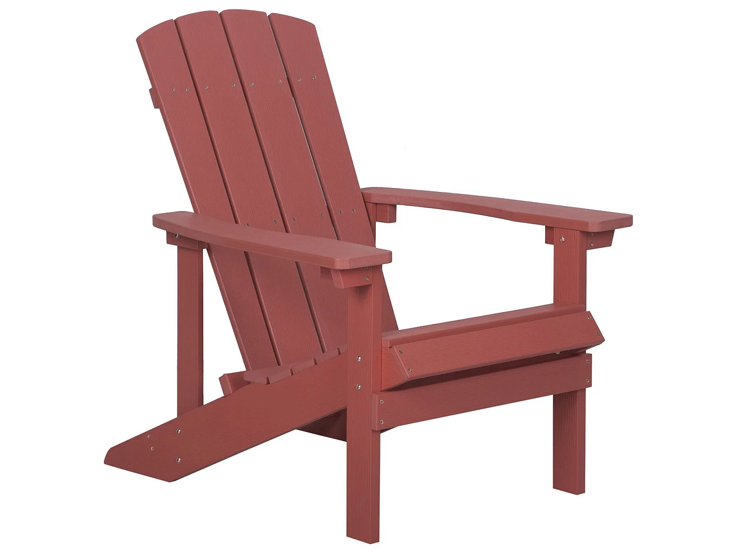 Chaise de jardin ADIRONDACK Rouge