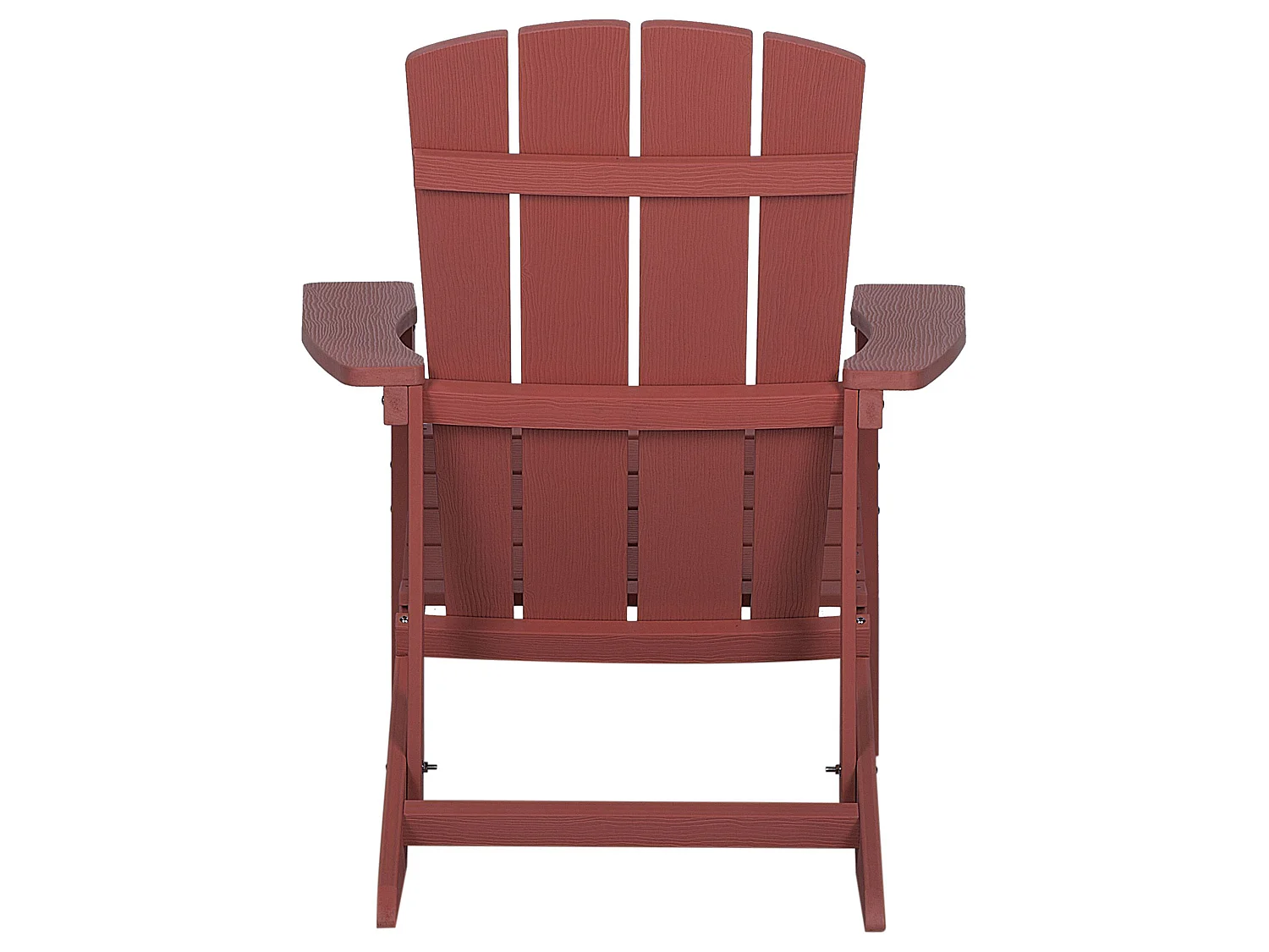 Chaise de jardin ADIRONDACK Rouge