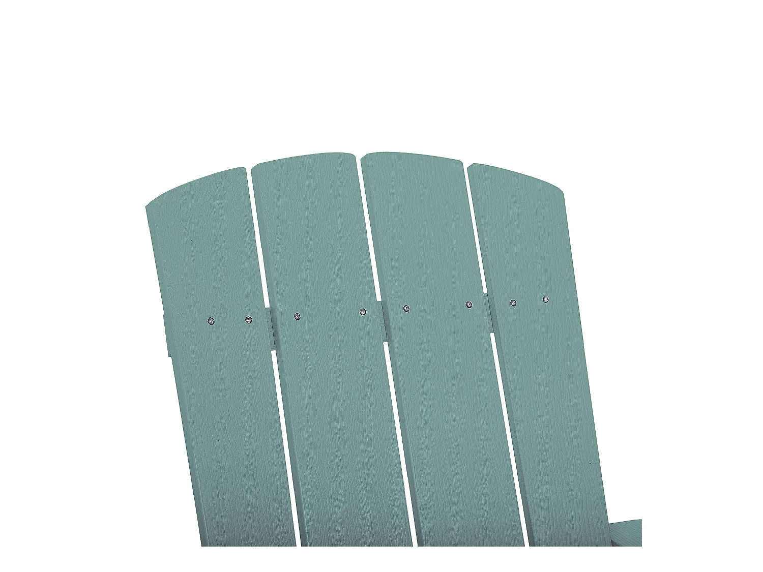 Gartenstuhl ADIRONDACK mit Fussstütze Türkis