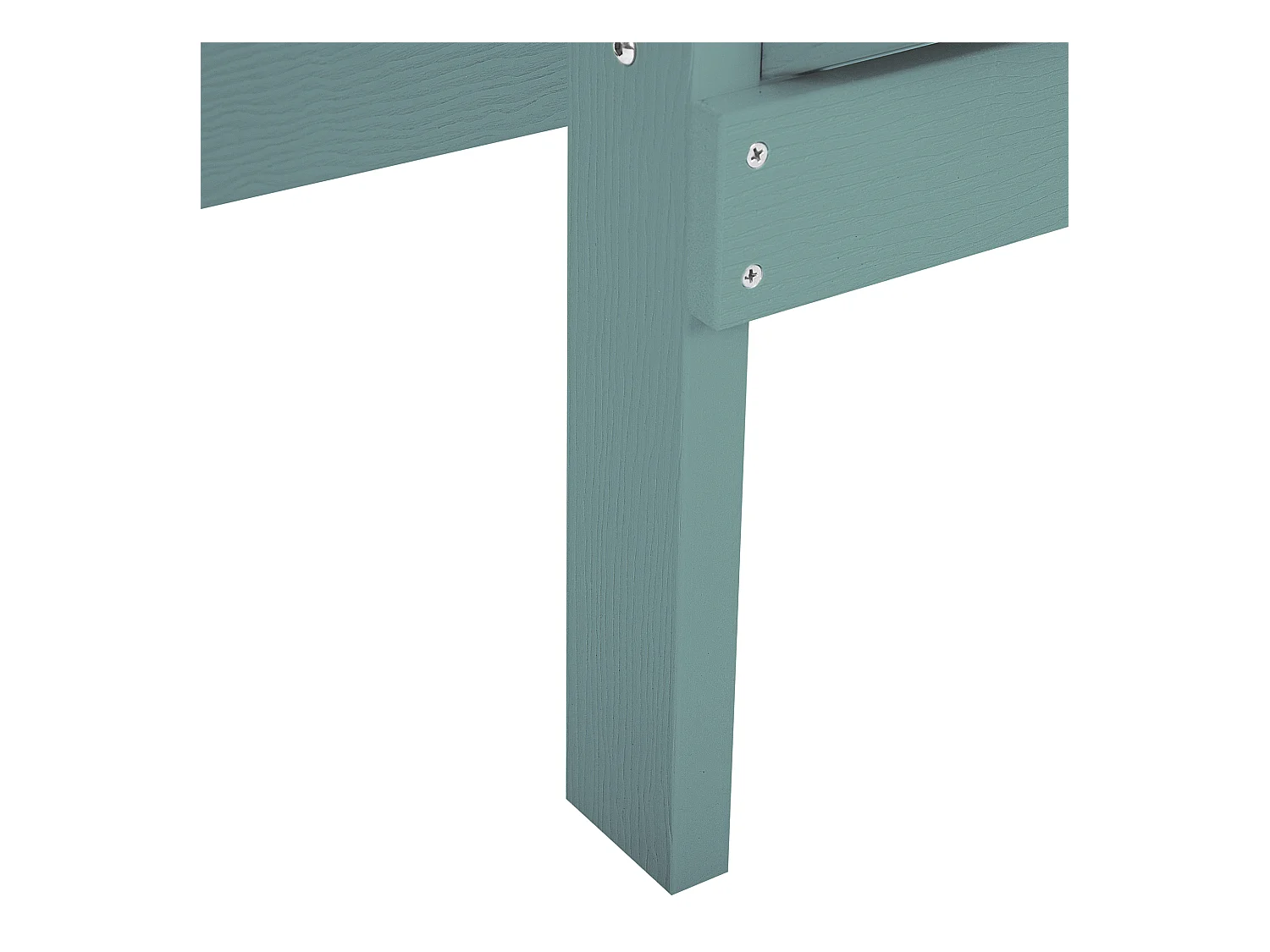 Gartenstuhl ADIRONDACK mit Fussstütze Türkis