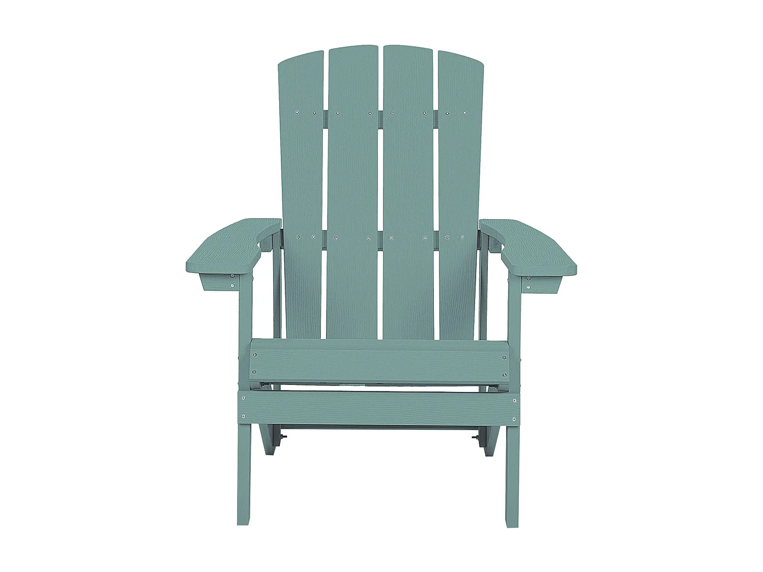 Tuinstoel ADIRONDACK met voetenbank Turquoise