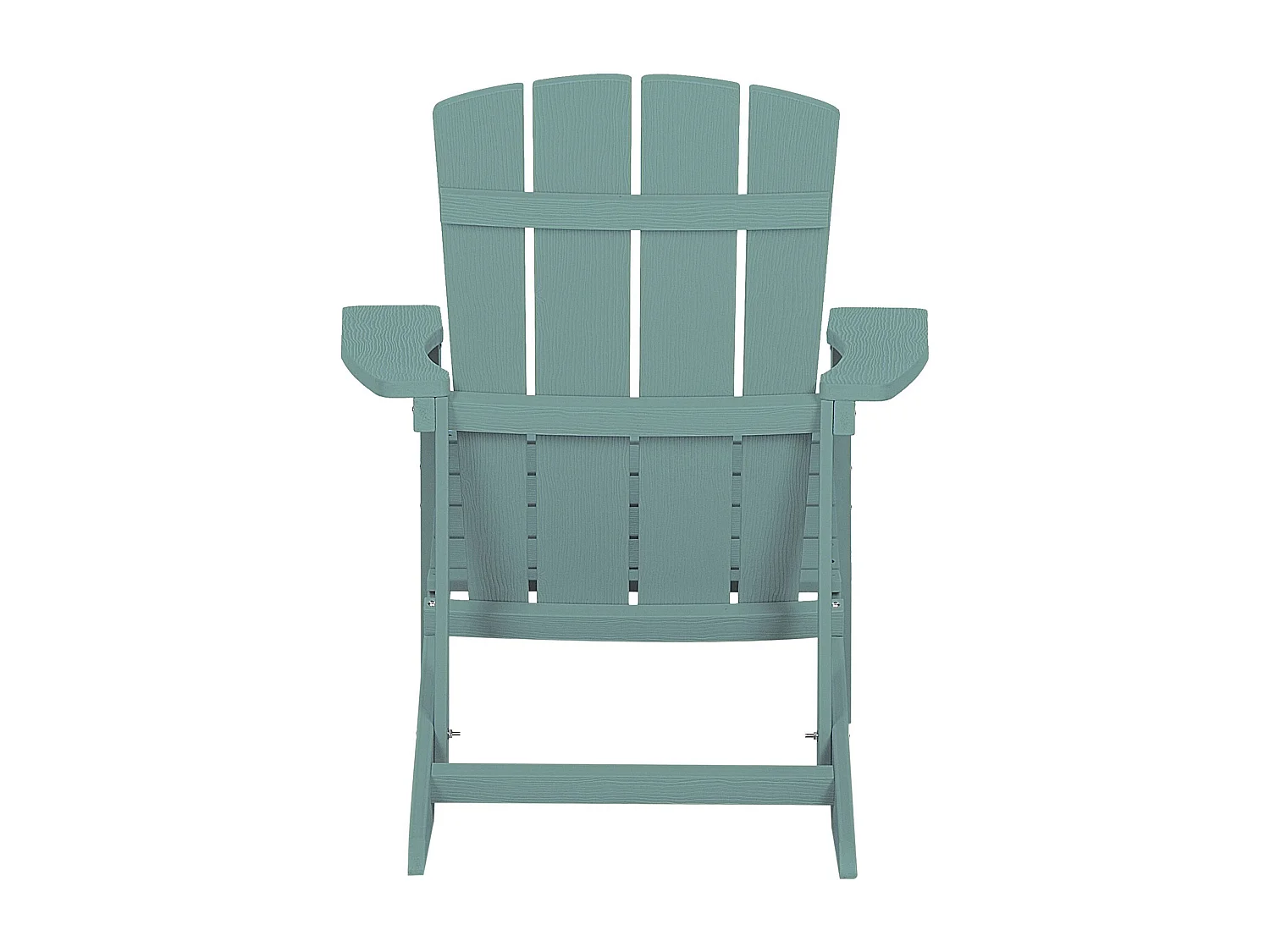Tuinstoel ADIRONDACK met voetenbank Turquoise