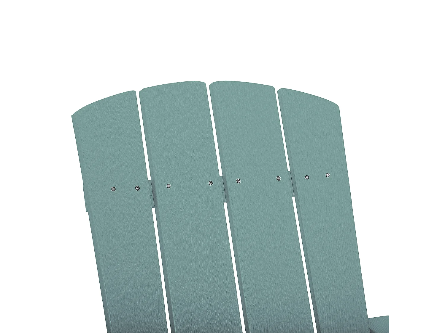 Gartenstuhl ADIRONDACK mit Fussstütze Türkis