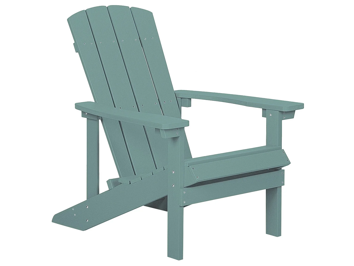 Chaise de jardin ADIRONDACK Turquoise