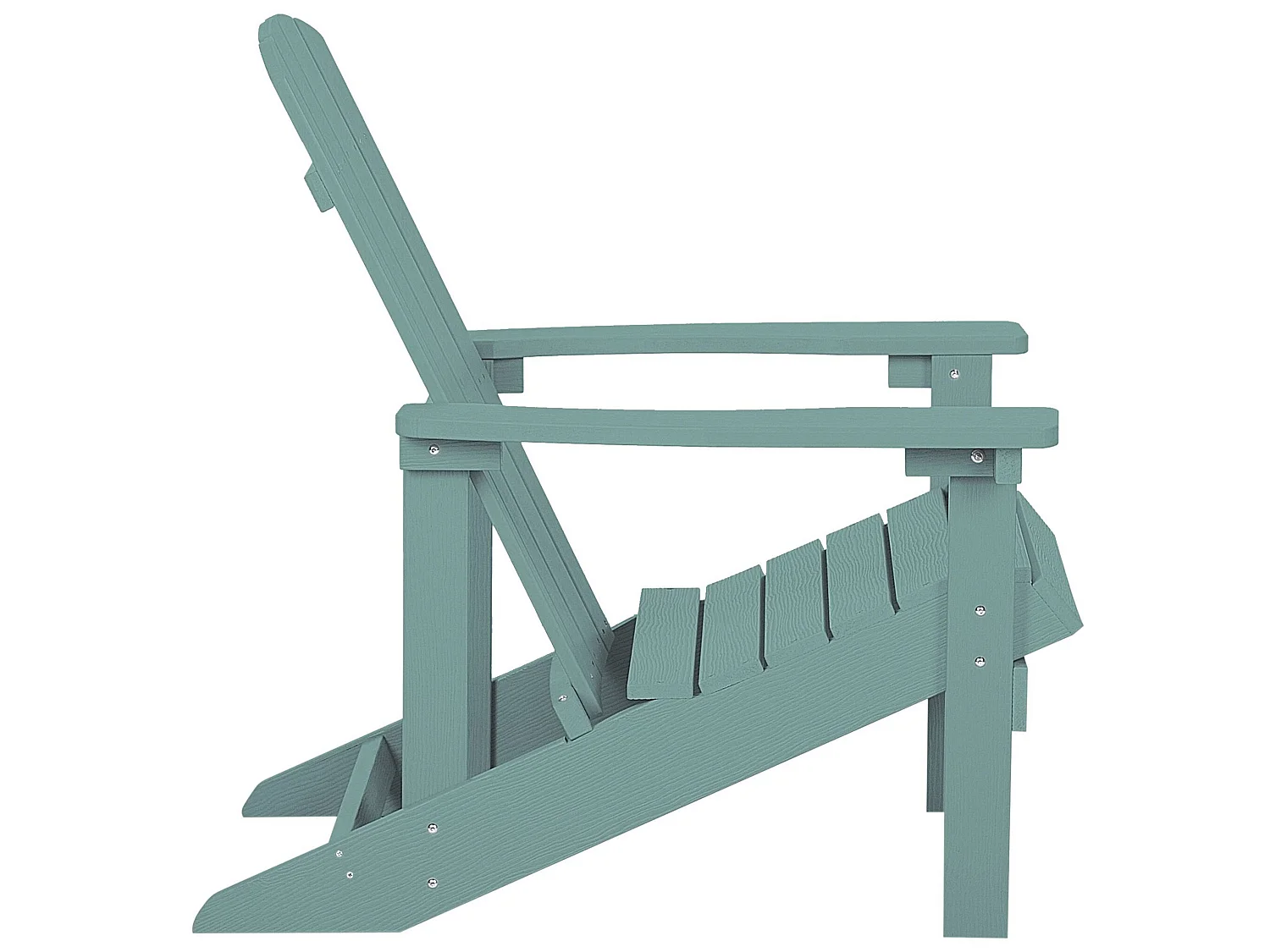 Chaise de jardin ADIRONDACK Turquoise