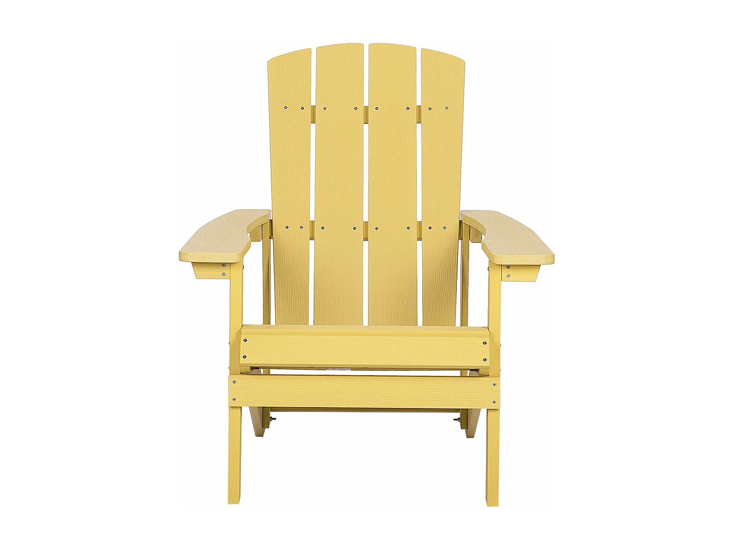 Chaise de jardin ADIRONDACK Jaune