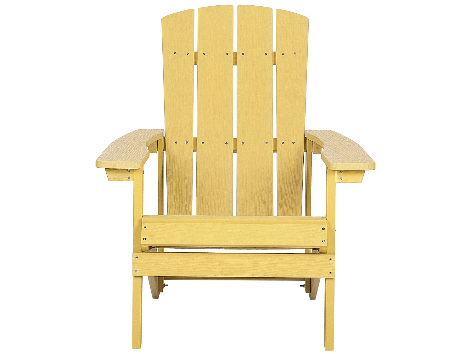 Chaise de jardin ADIRONDACK Jaune