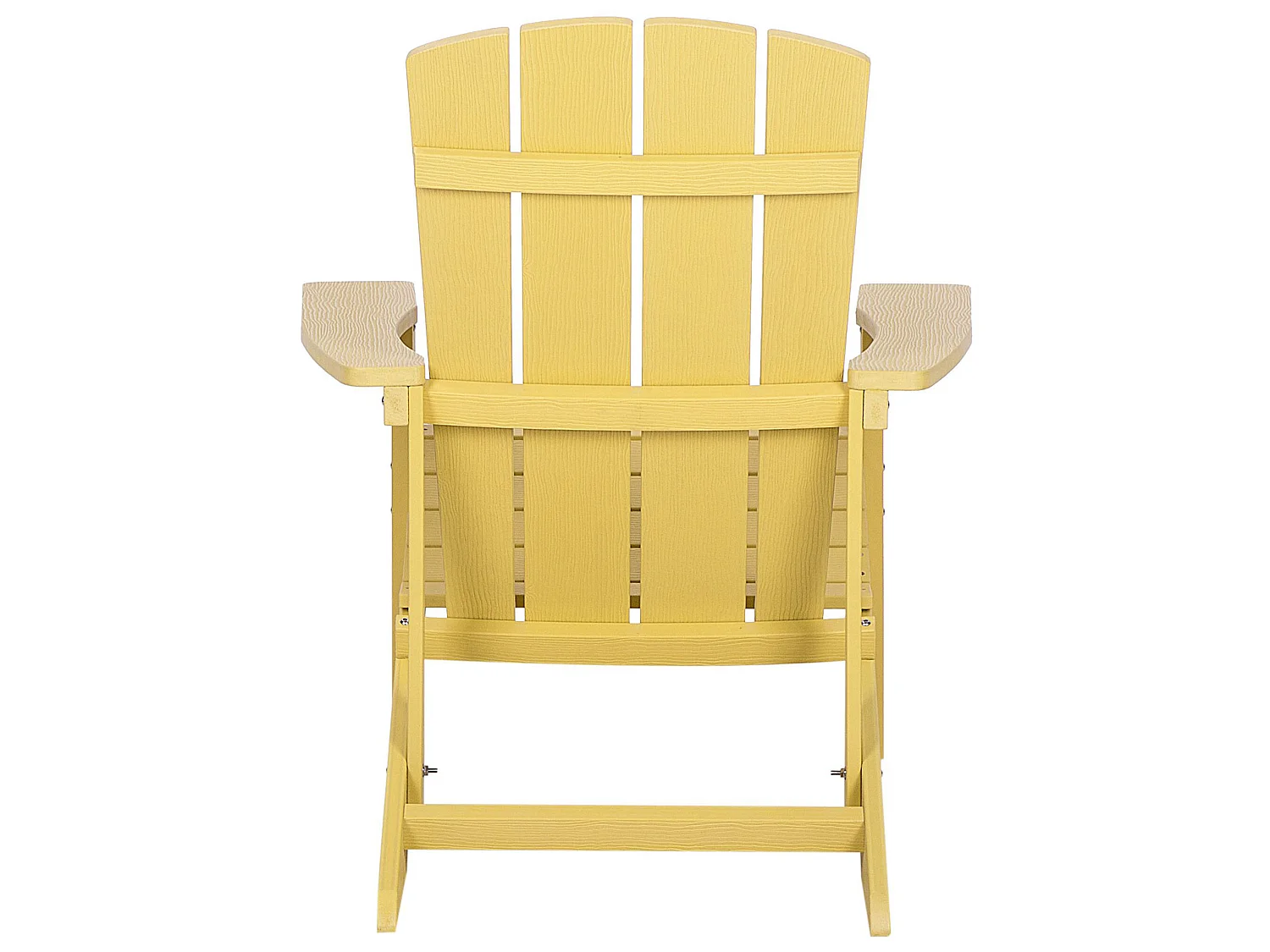 Chaise de jardin ADIRONDACK Jaune