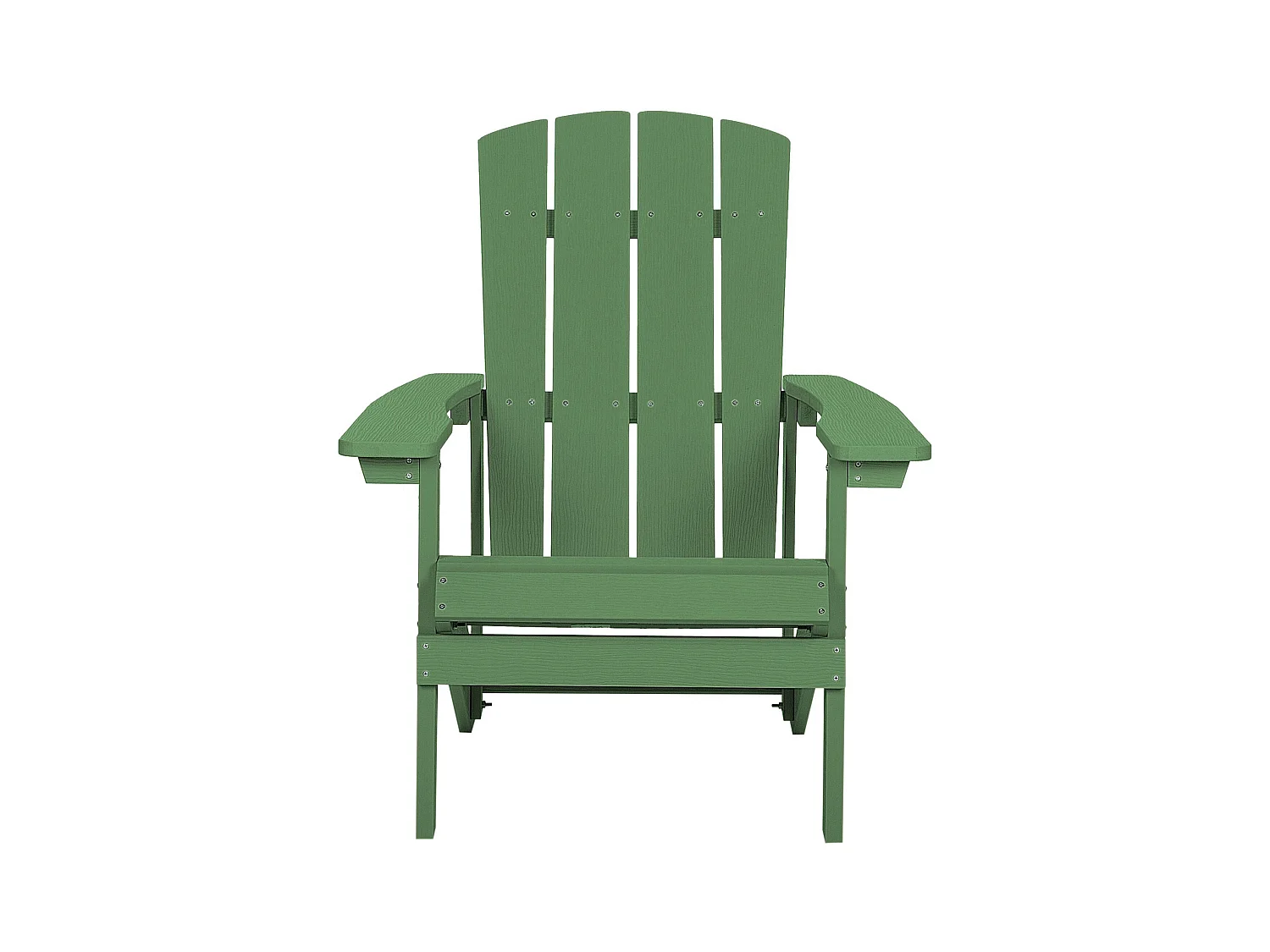 Tuinstoel ADIRONDACK met voetenbank Groen