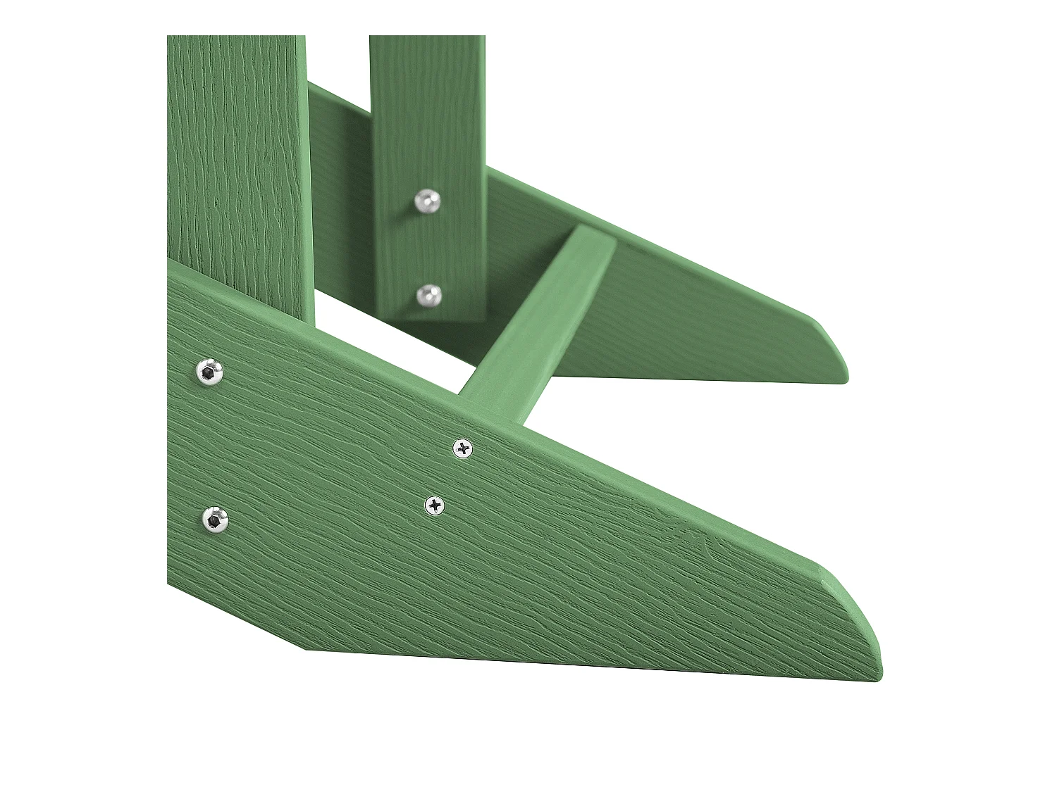 Tuinstoel ADIRONDACK met voetenbank Groen