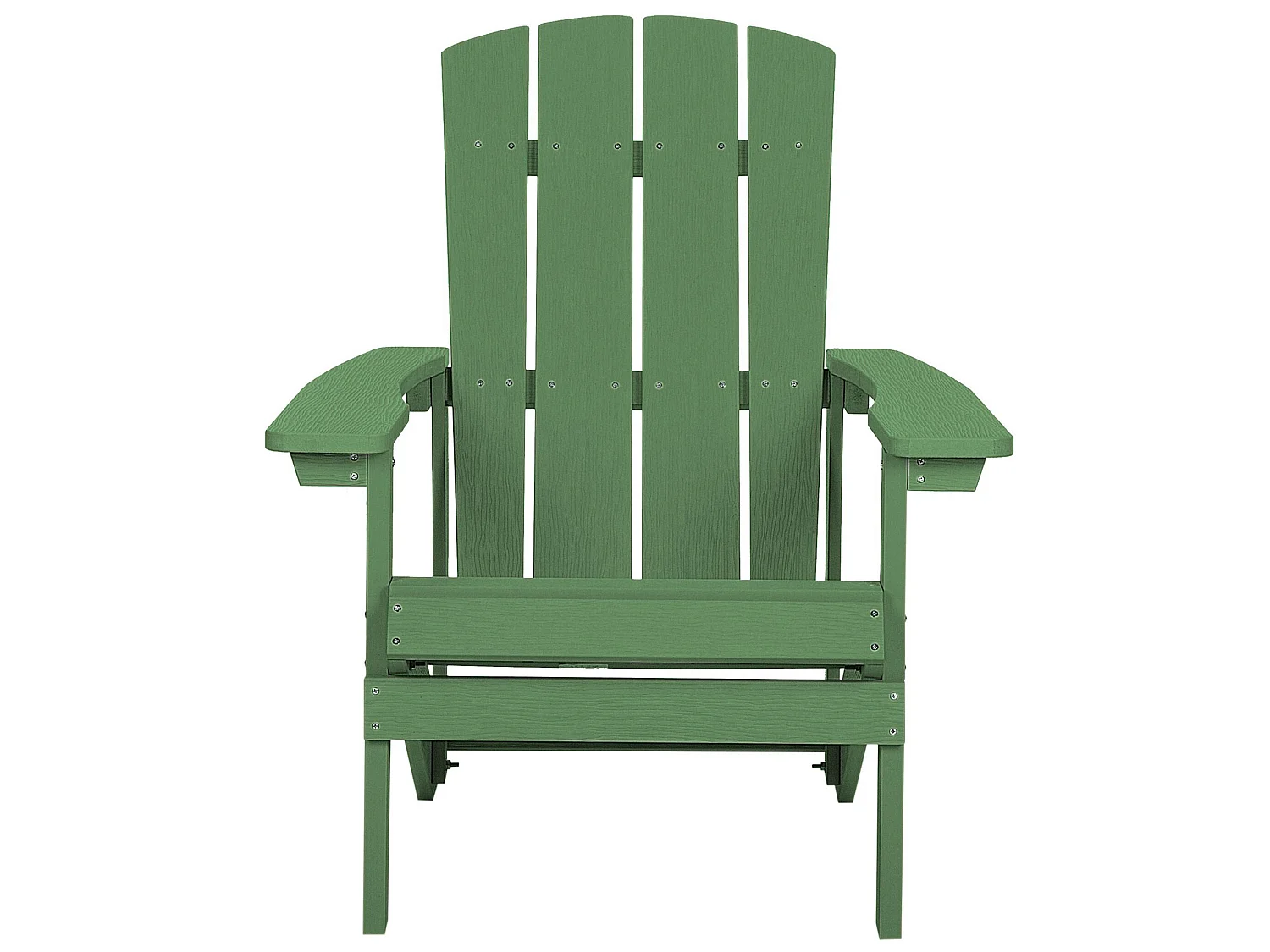 Tuinstoel ADIRONDACK met voetenbank Groen