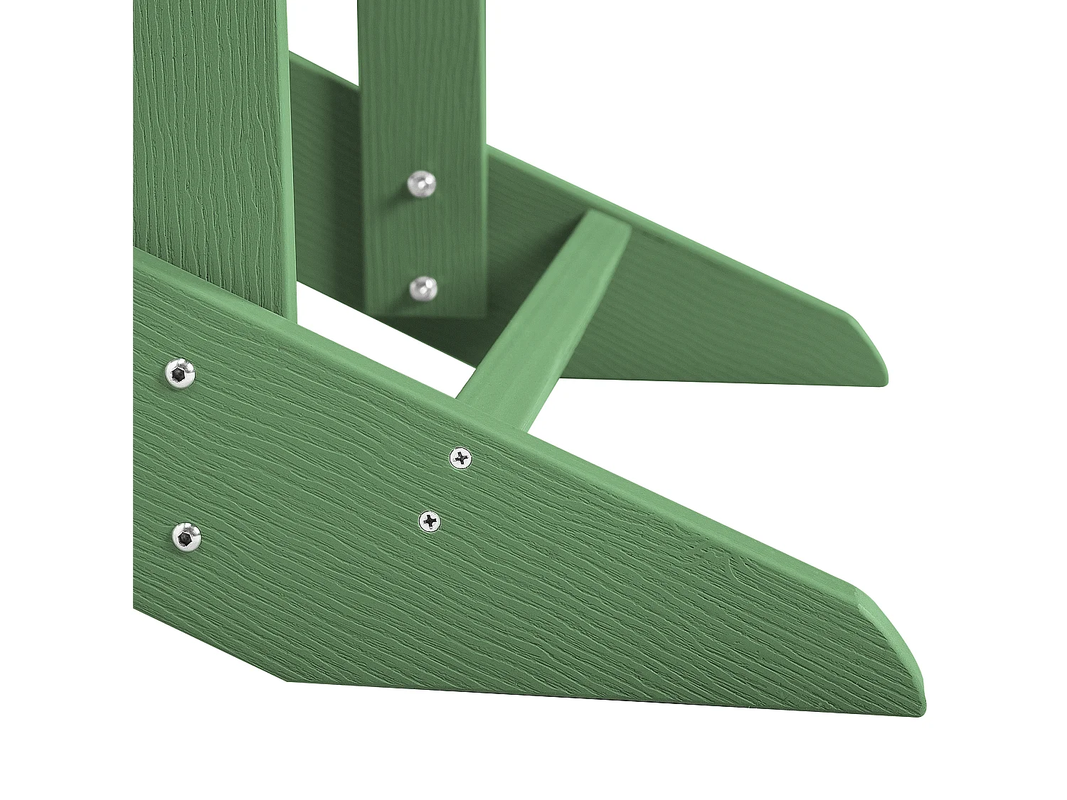 Tuinstoel ADIRONDACK met voetenbank Groen