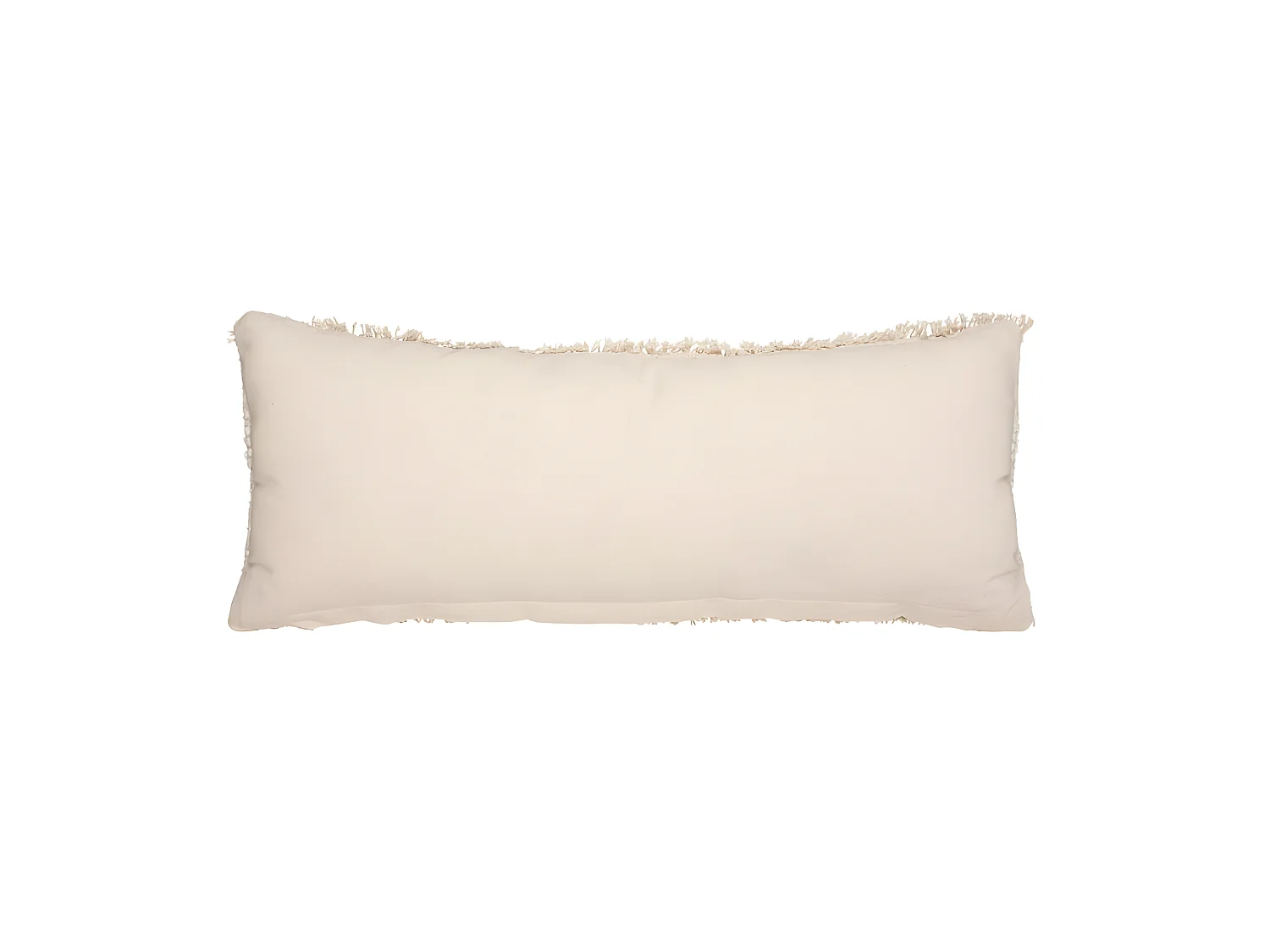 Coussin déhoussable en Coton motif en relief  25 x 58 cm