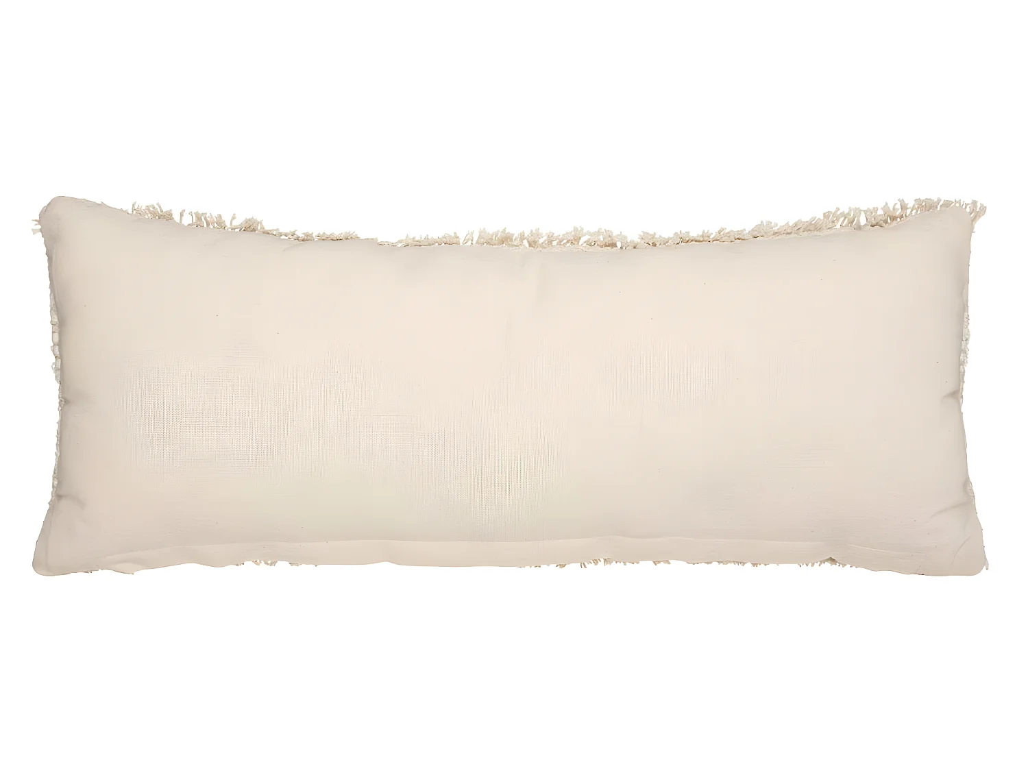Coussin déhoussable en Coton motif en relief  25 x 58 cm