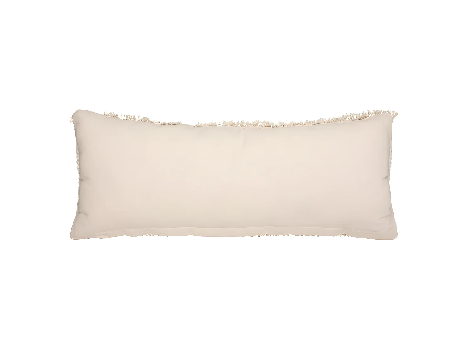Coussin déhoussable en Coton motif en relief  25 x 58 cm