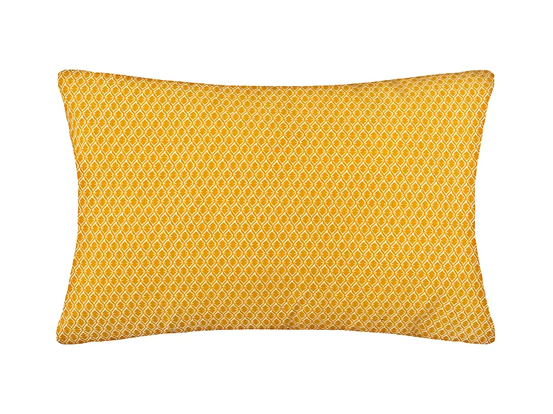 Cojín Atmosphera Otto Algodón Mostaza (50 x 30 cm)