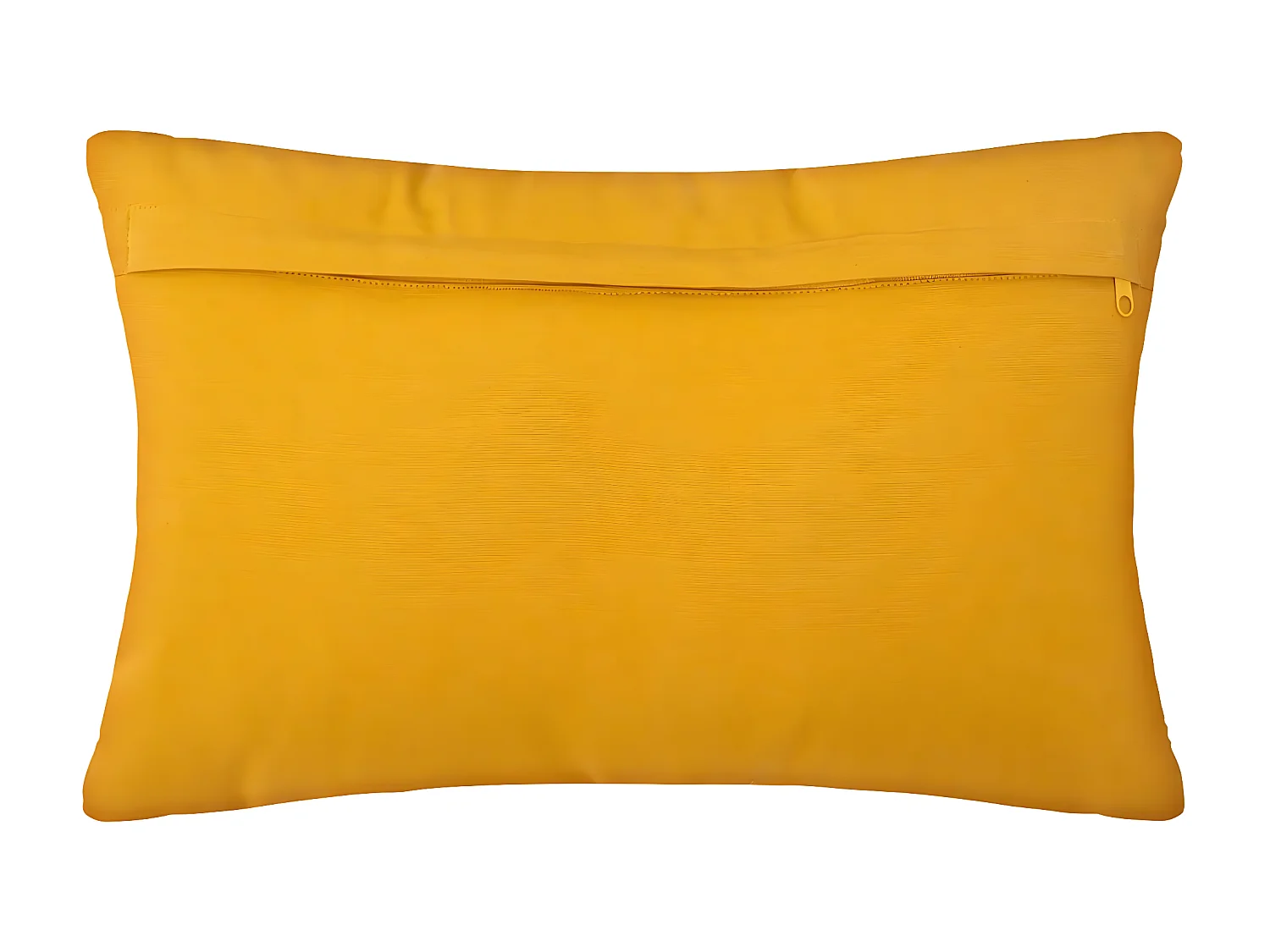 Coussin décoratif déhoussable en Coton Ocre Otto 30 x 50 cm