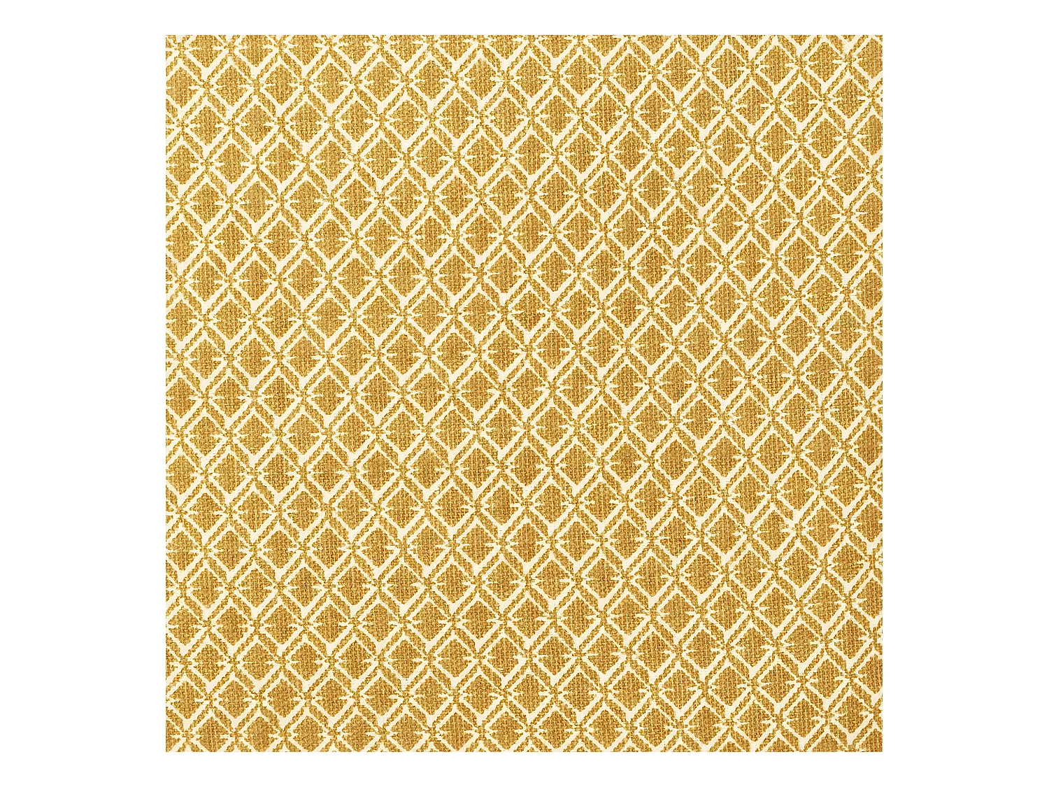 Coussin décoratif déhoussable en Coton Ocre Otto 30 x 50 cm