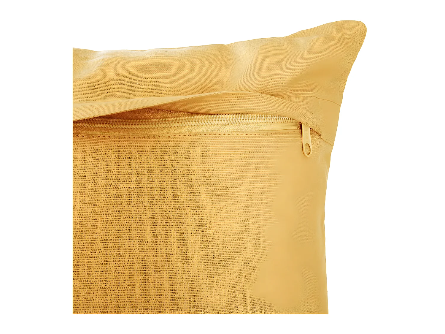Coussin décoratif déhoussable en Coton Ocre Otto 30 x 50 cm