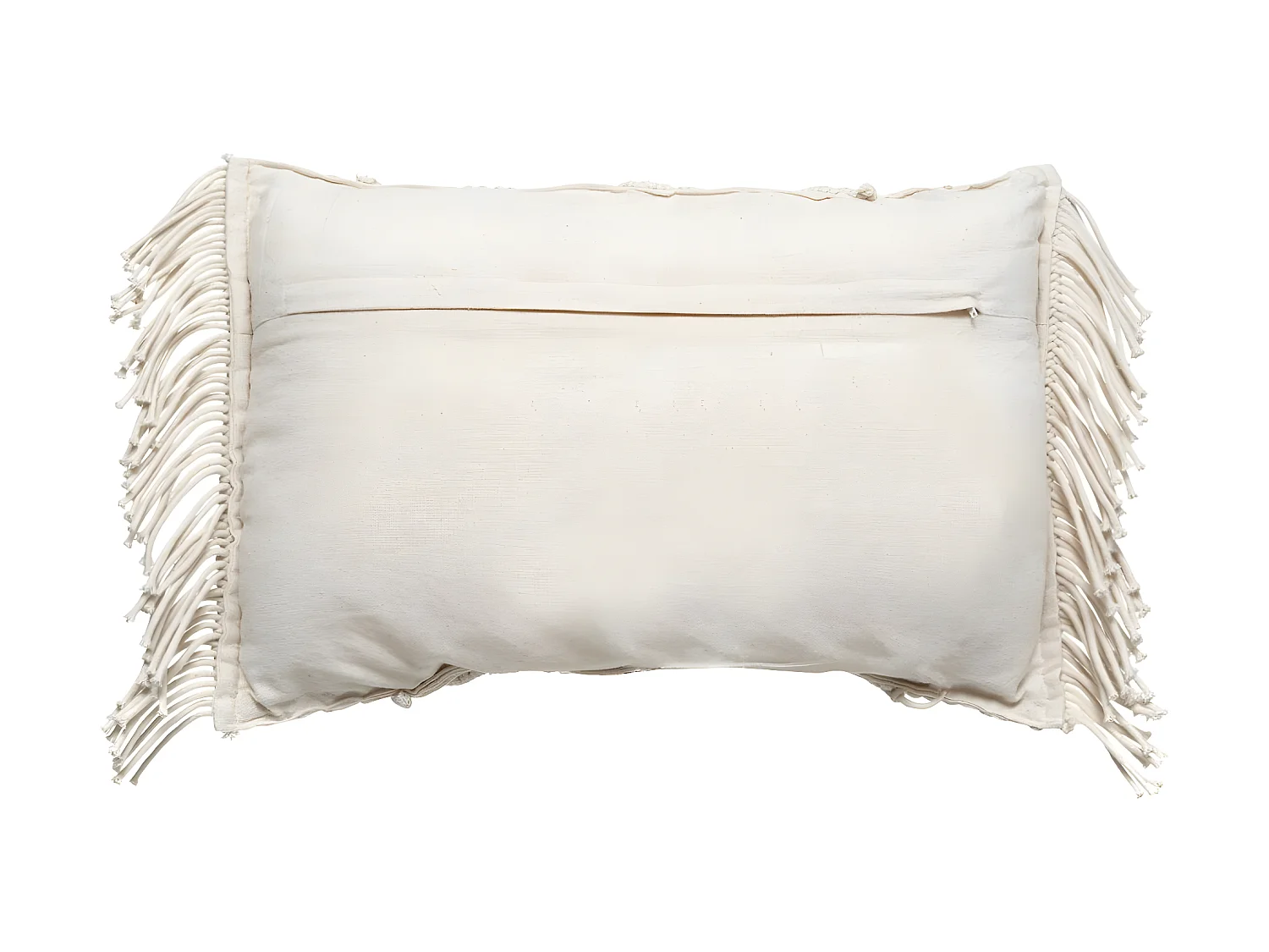 Coussin déhoussable Macramé en Coton 30 x 50 cm