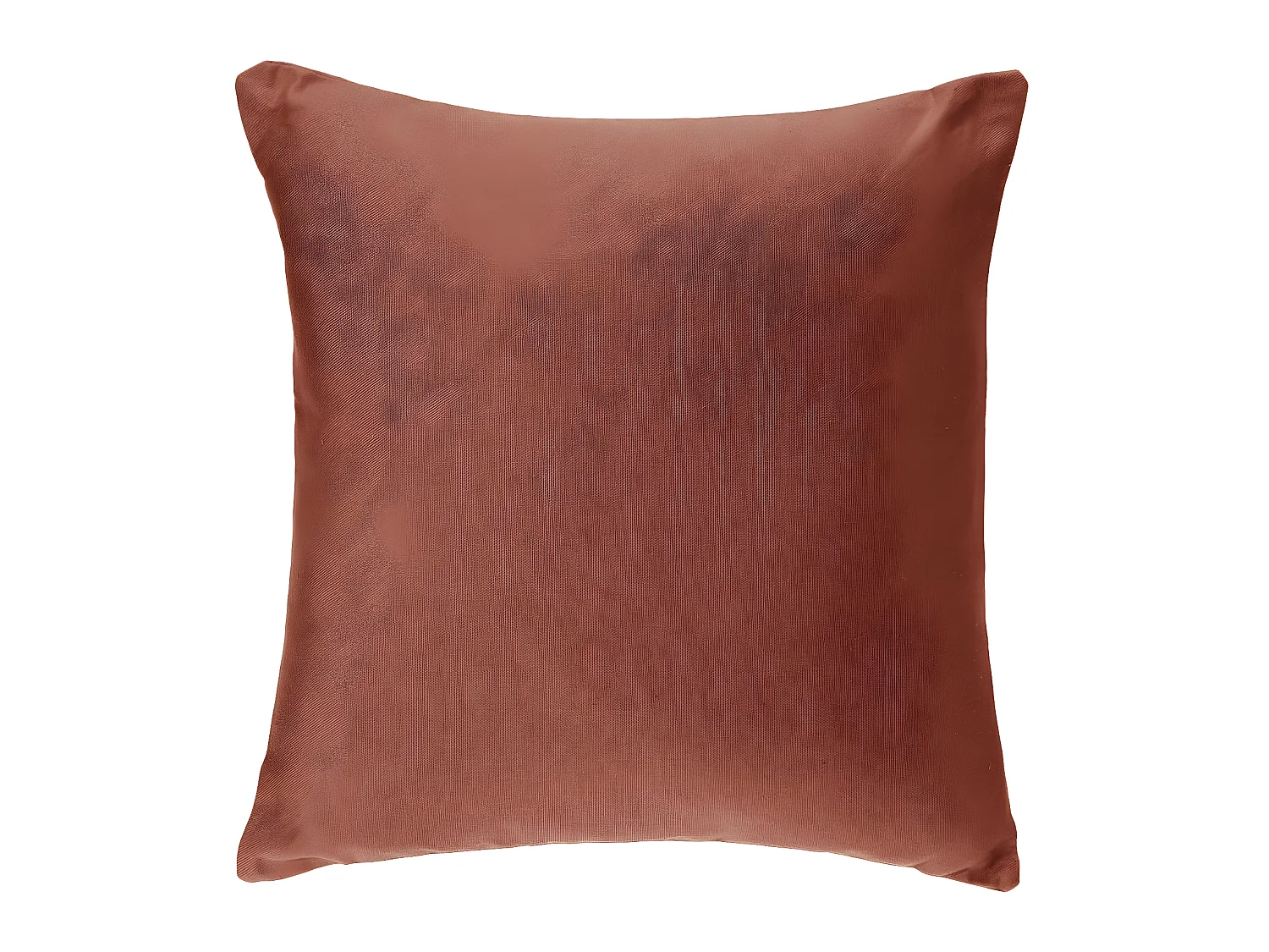 Coussin déhoussable en Coton Terracotta 38 x 38 cm