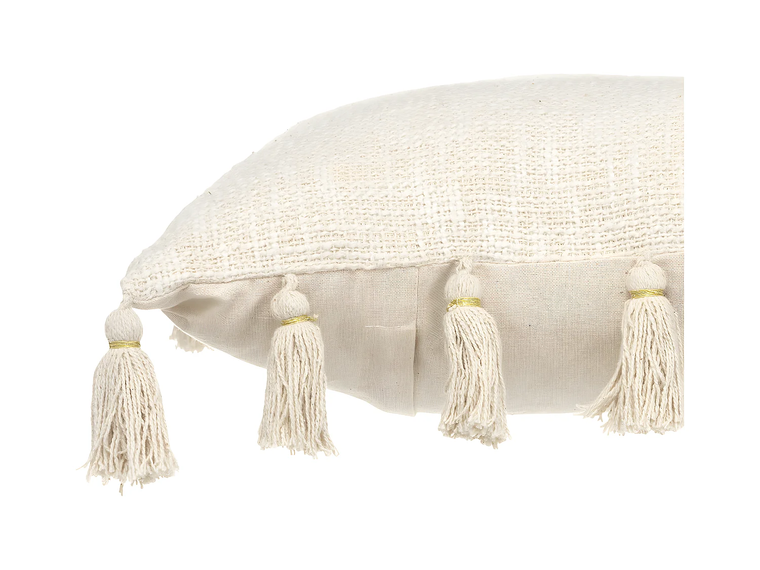 Kissen beige 50x50x18cm