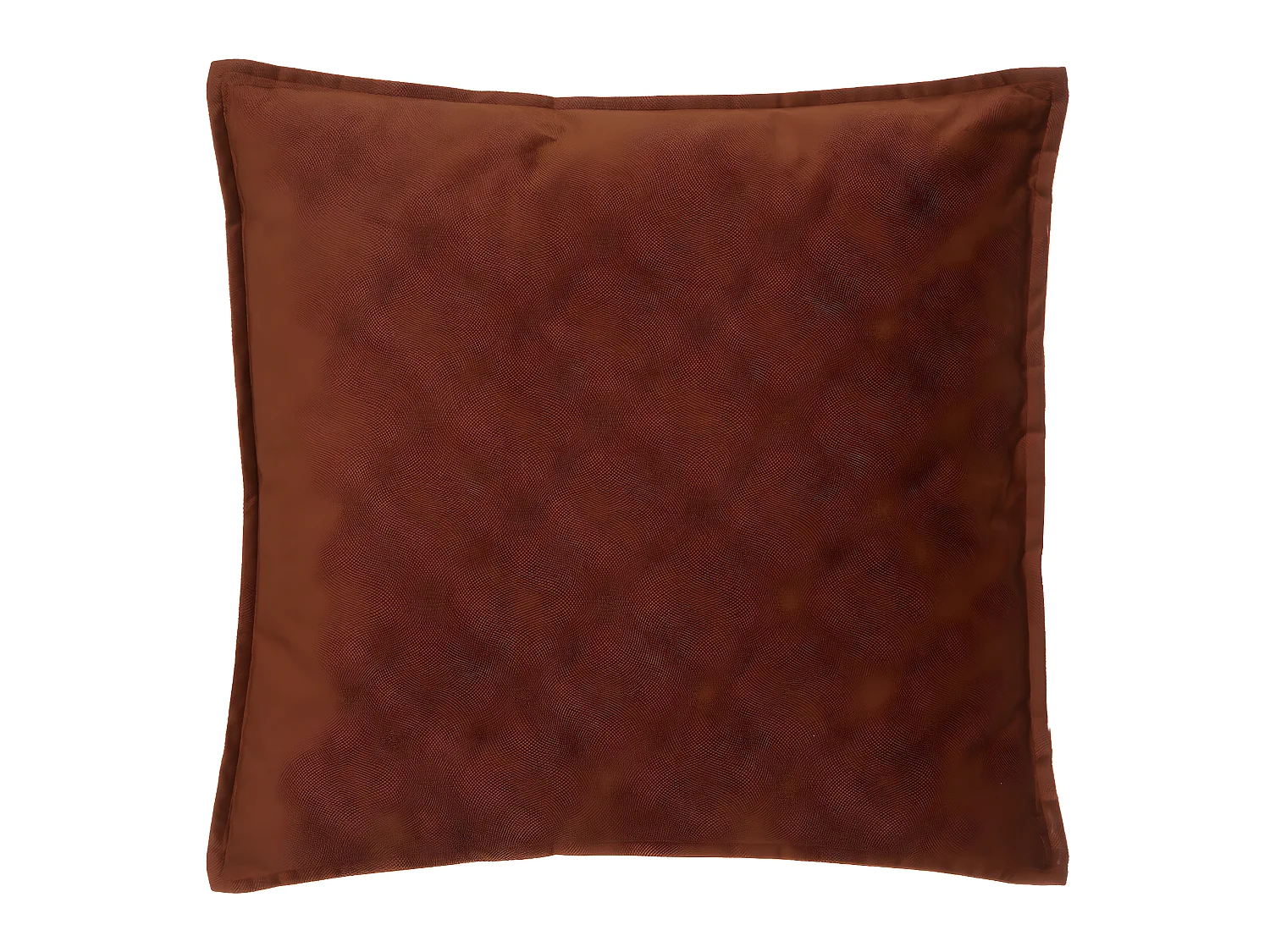 Coussin déhoussable Terracotta 45 x 45 cm