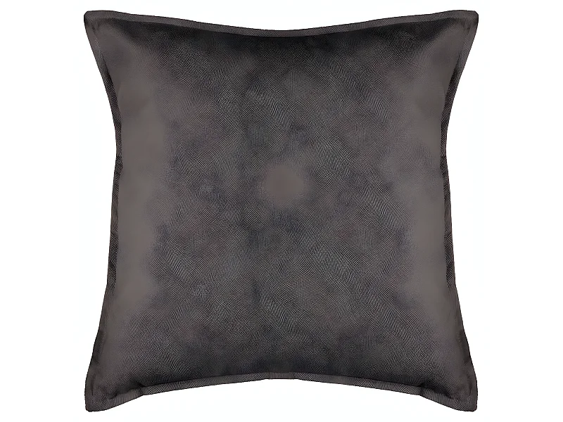 Coussin déhoussable Gris foncé 45 x 45 cm