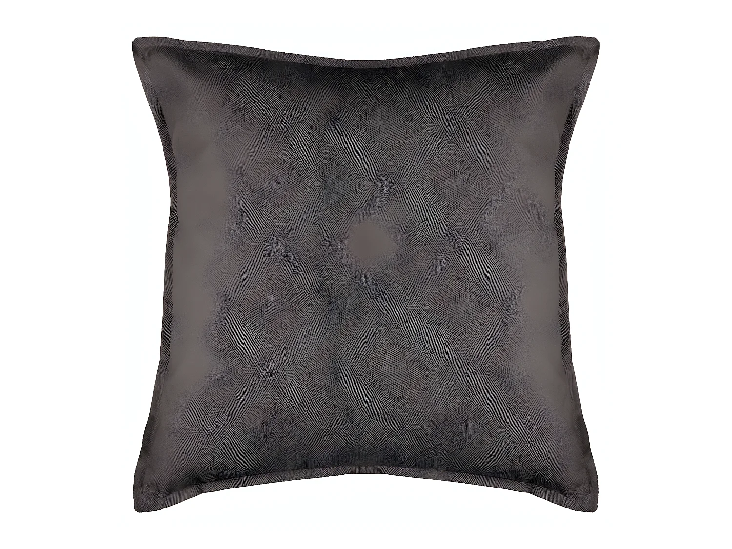 Coussin déhoussable Gris foncé 45 x 45 cm